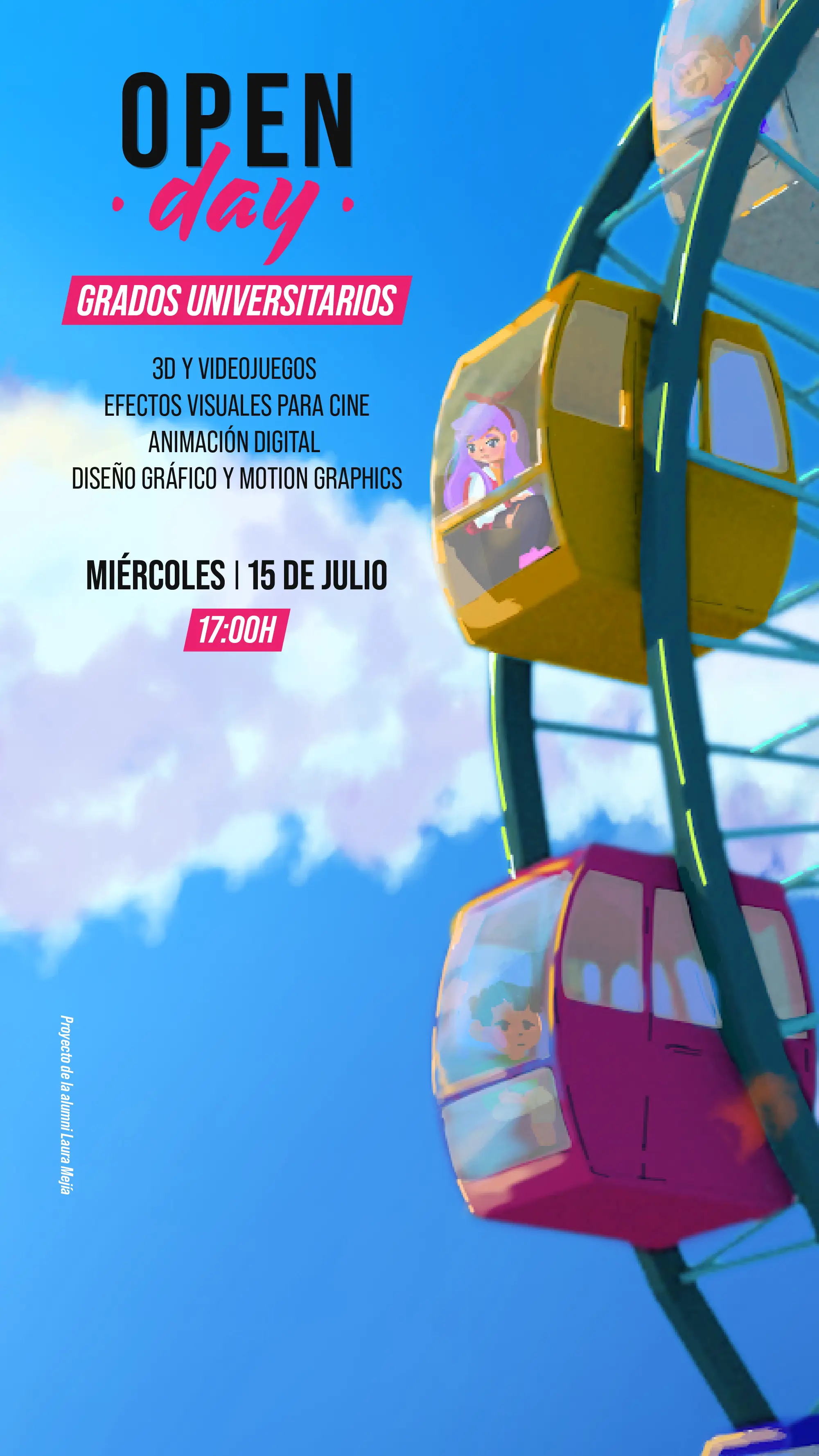 Open Day Grados Universitarios - 15 de julio