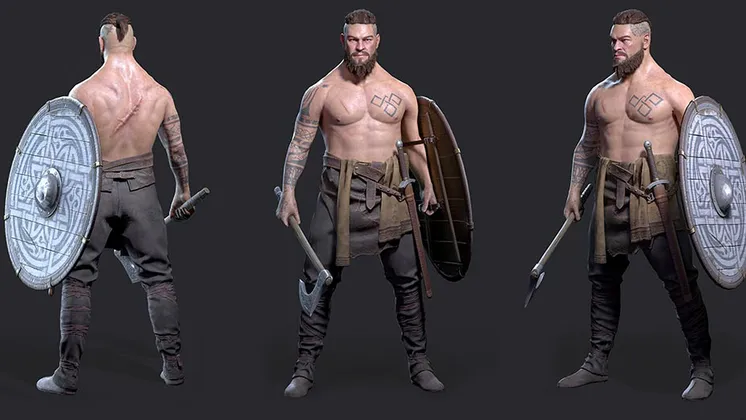 Modelado y Texturizado de Characters para Videojuegos AAA