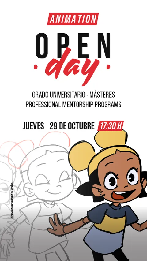 Open Day Animación - 29 de octubre
