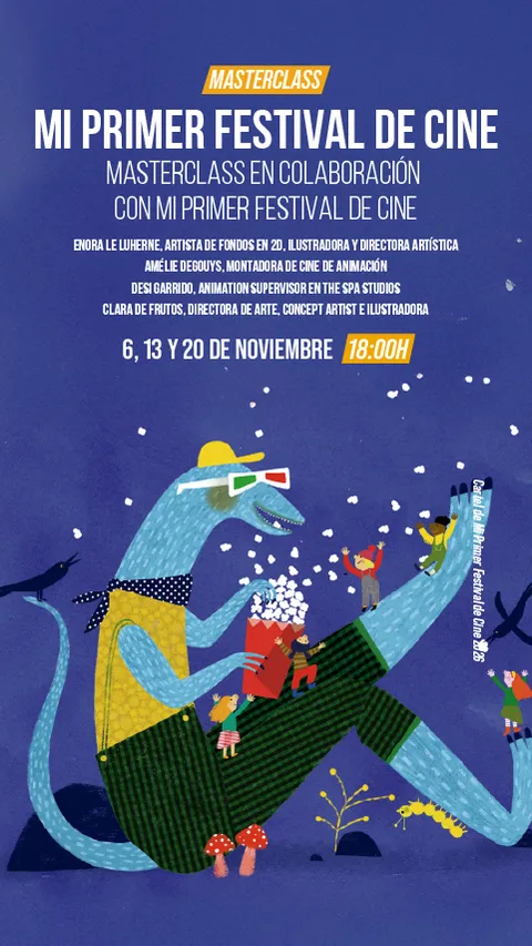 Masterclass con Mi Primer Festival — 6, 13 y 20 de noviembre